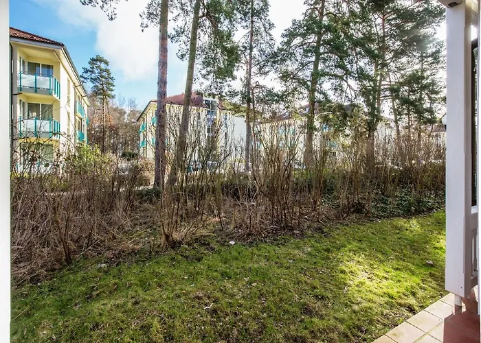 Duenenpark Binz - Komfort Ferienwohnung Mit 1 Schlafzimmer Und Terrasse Im Erdgeschoss 252